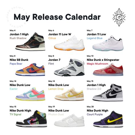 snkrs calendar